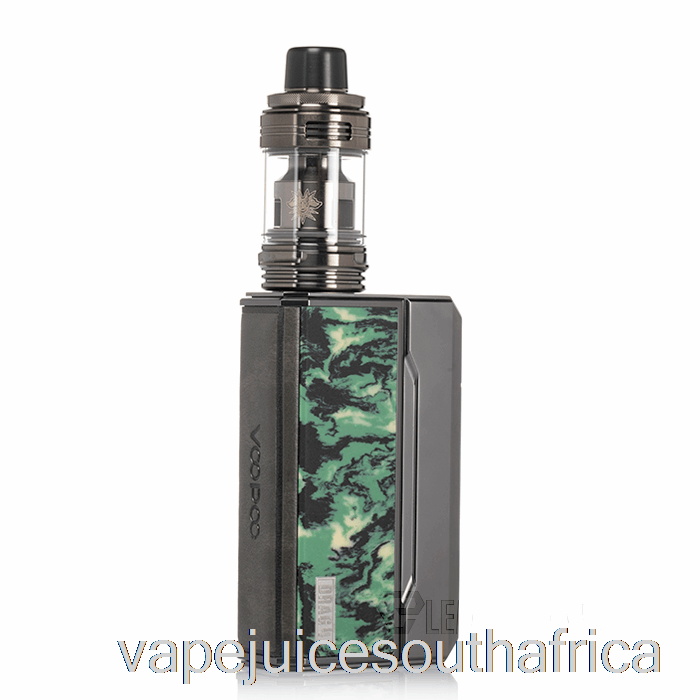 Vape Juice South Africa Voopoo Drag 4 177W Starter Kit Gun Metal + Forest Green